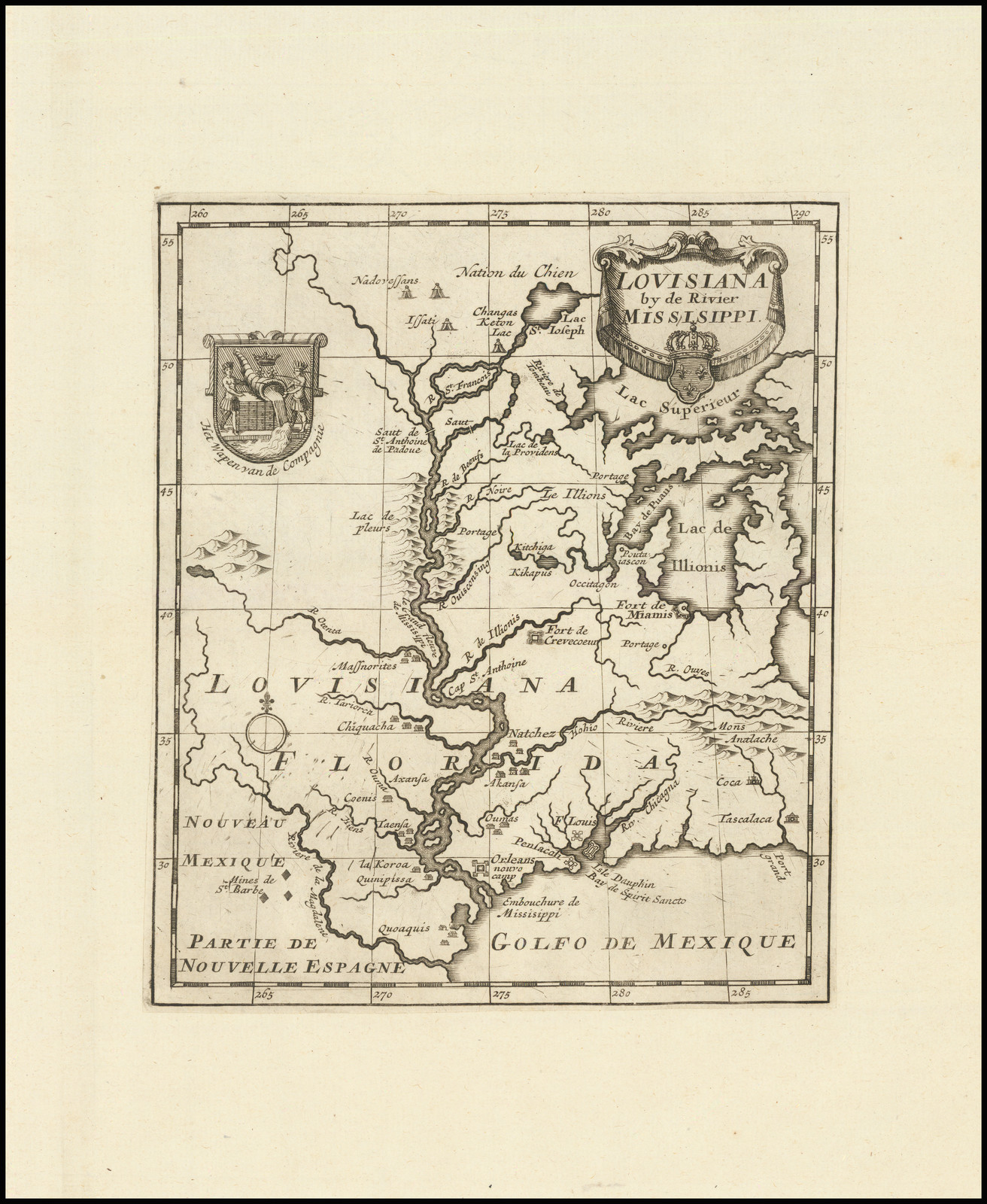 Prints Old & Rare - Louisiana - Antique Maps & Prints