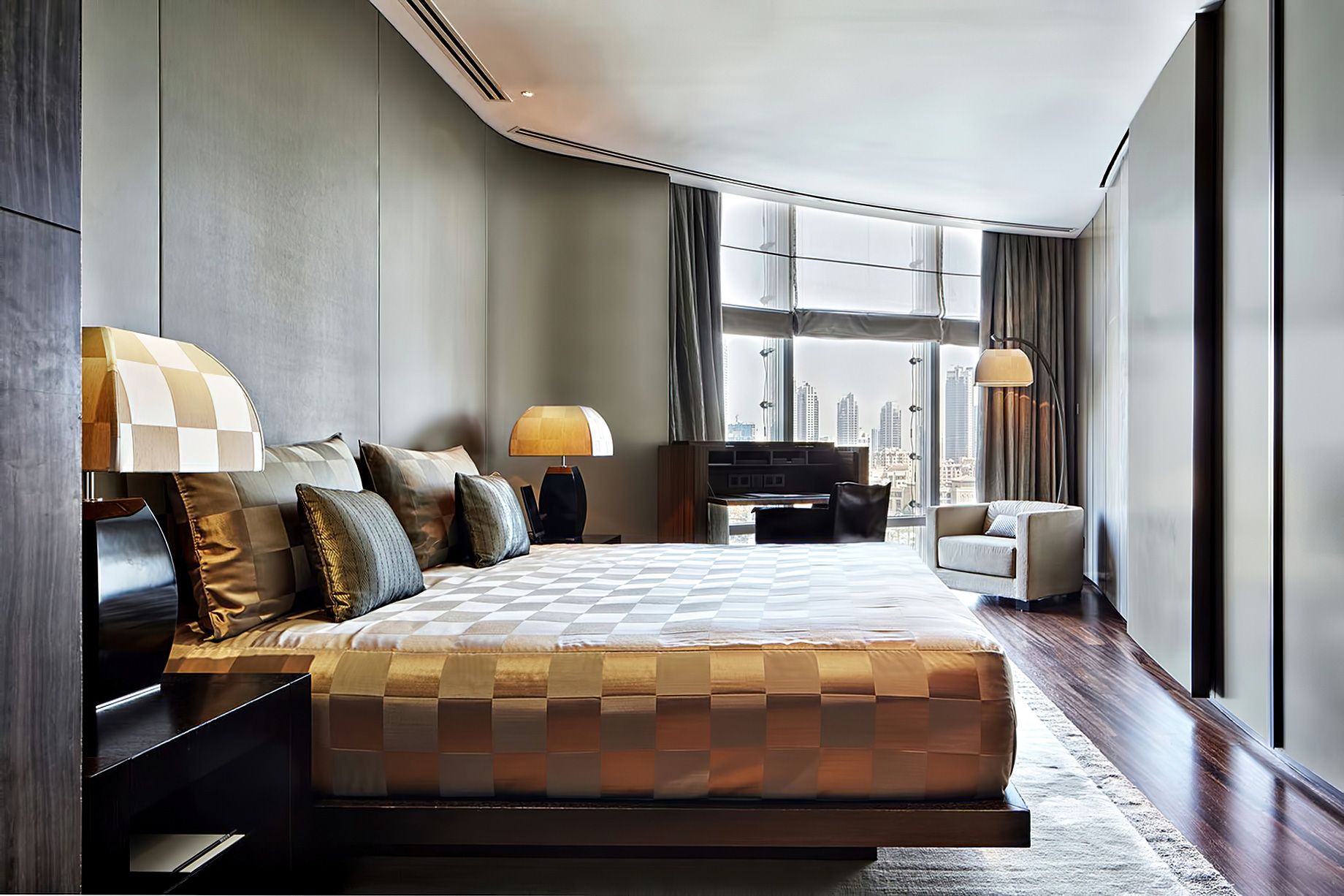 Inside Armani hotel