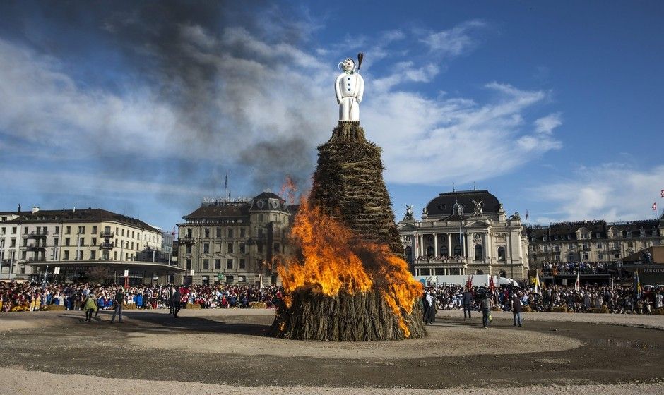 sechselaeuten spring festival in Switzerland RatePunk