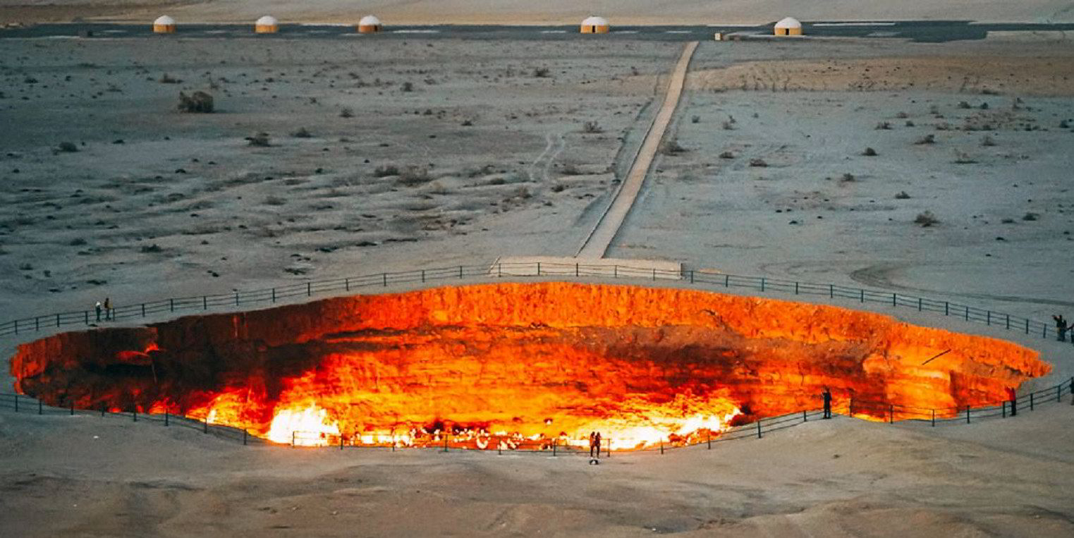 Gates of Hell in Turkmenistan