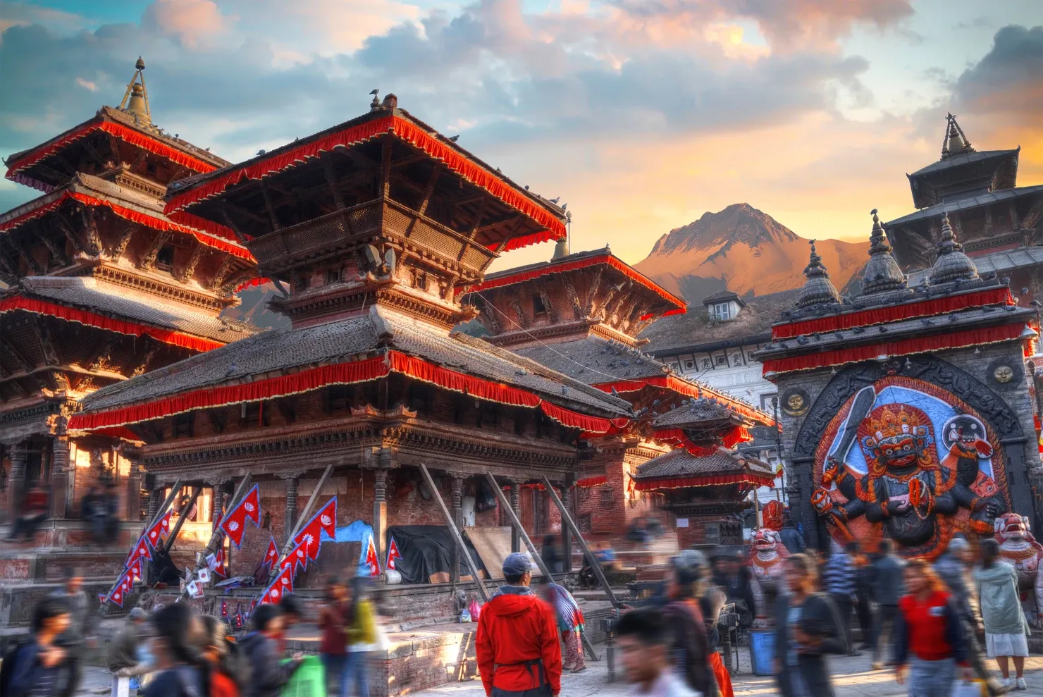 Ancient city in Kathmandu Valley, Nepal