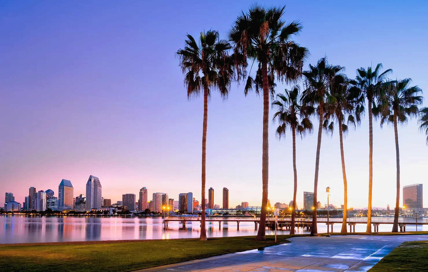 Sunrise in Coronado Island, San Diego, California, USA