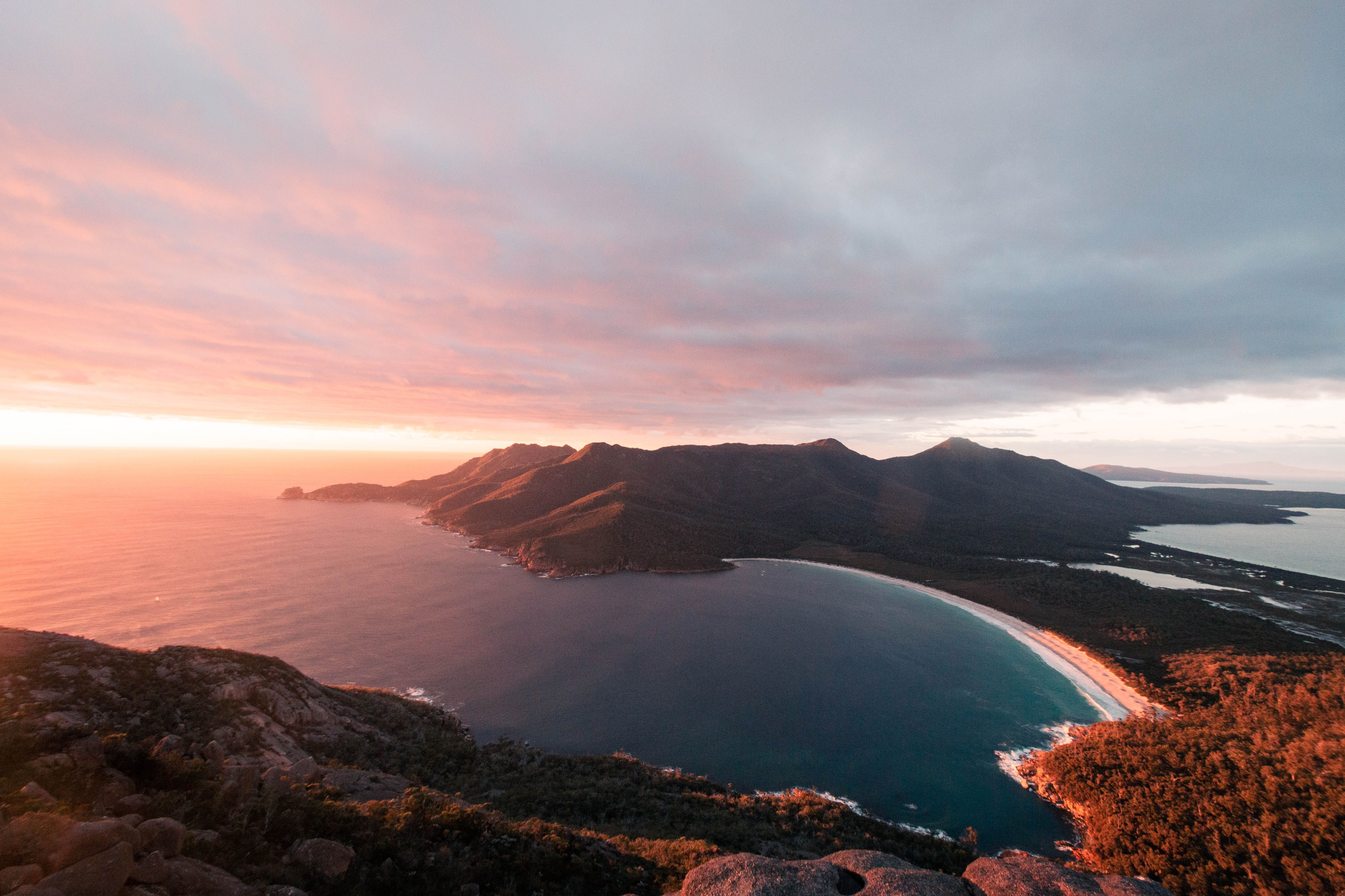 Wineglass Bay Tasmania by RatePunk
