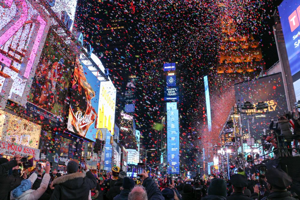 Where to Go For New Years 2024 USA 