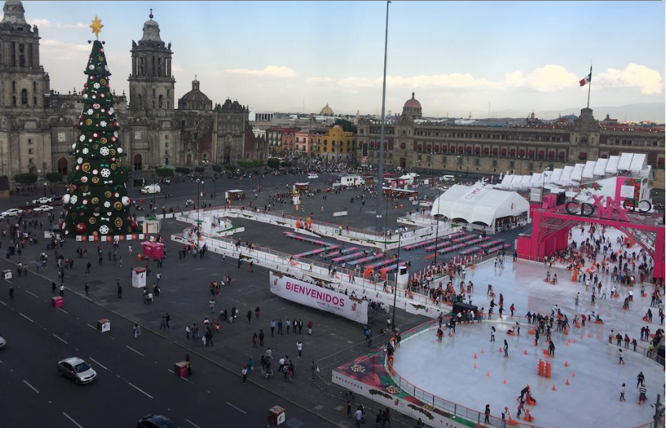 A list of Unique Activities to do When Visiting Mexico City: La Terraza Rooftop Inside the Famous Hotel de la Ciudad de México- ratepunk