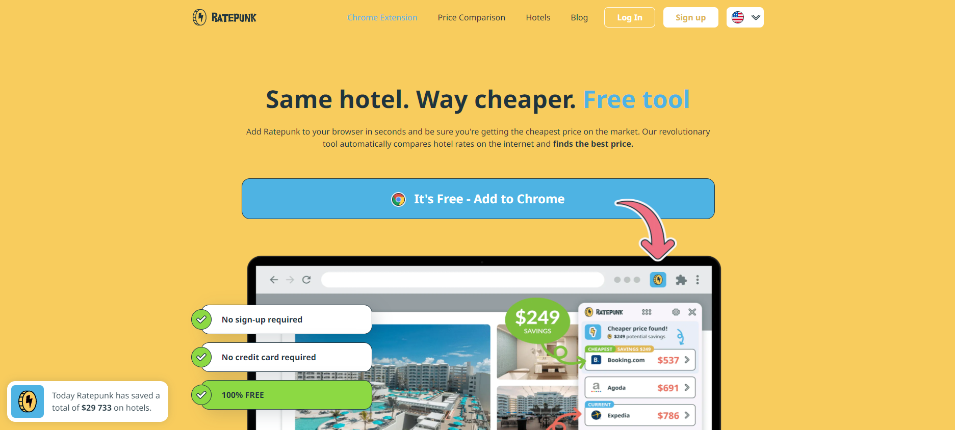 Original homepage