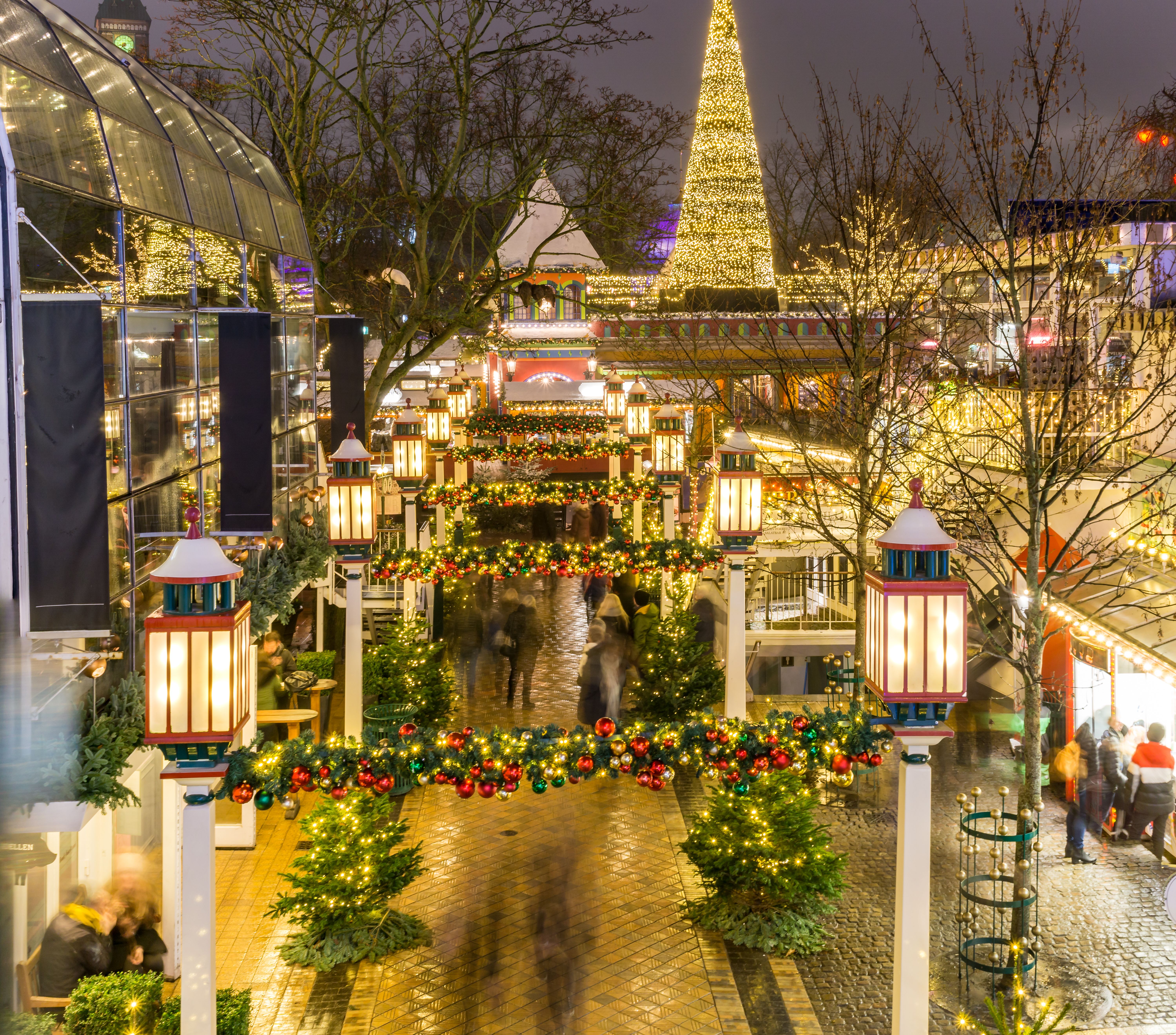 Tivoli Christmas MArket in Copenhagen - ratepunk feautures best christmas markets in Europe