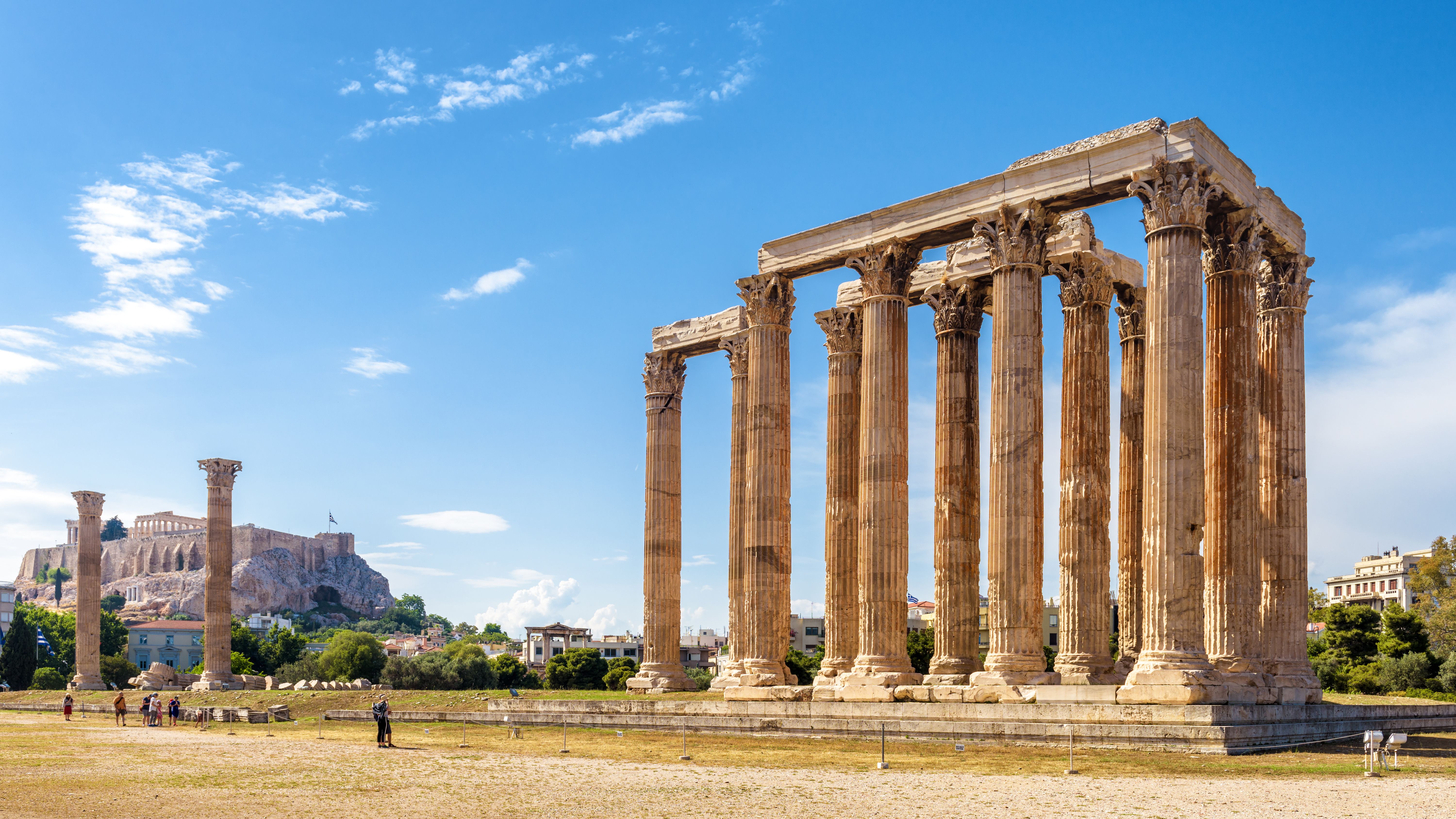 Athens - Europe’s Leading Cultural City Destination 2023 - Temple of Olympia Zeus - RatePunk