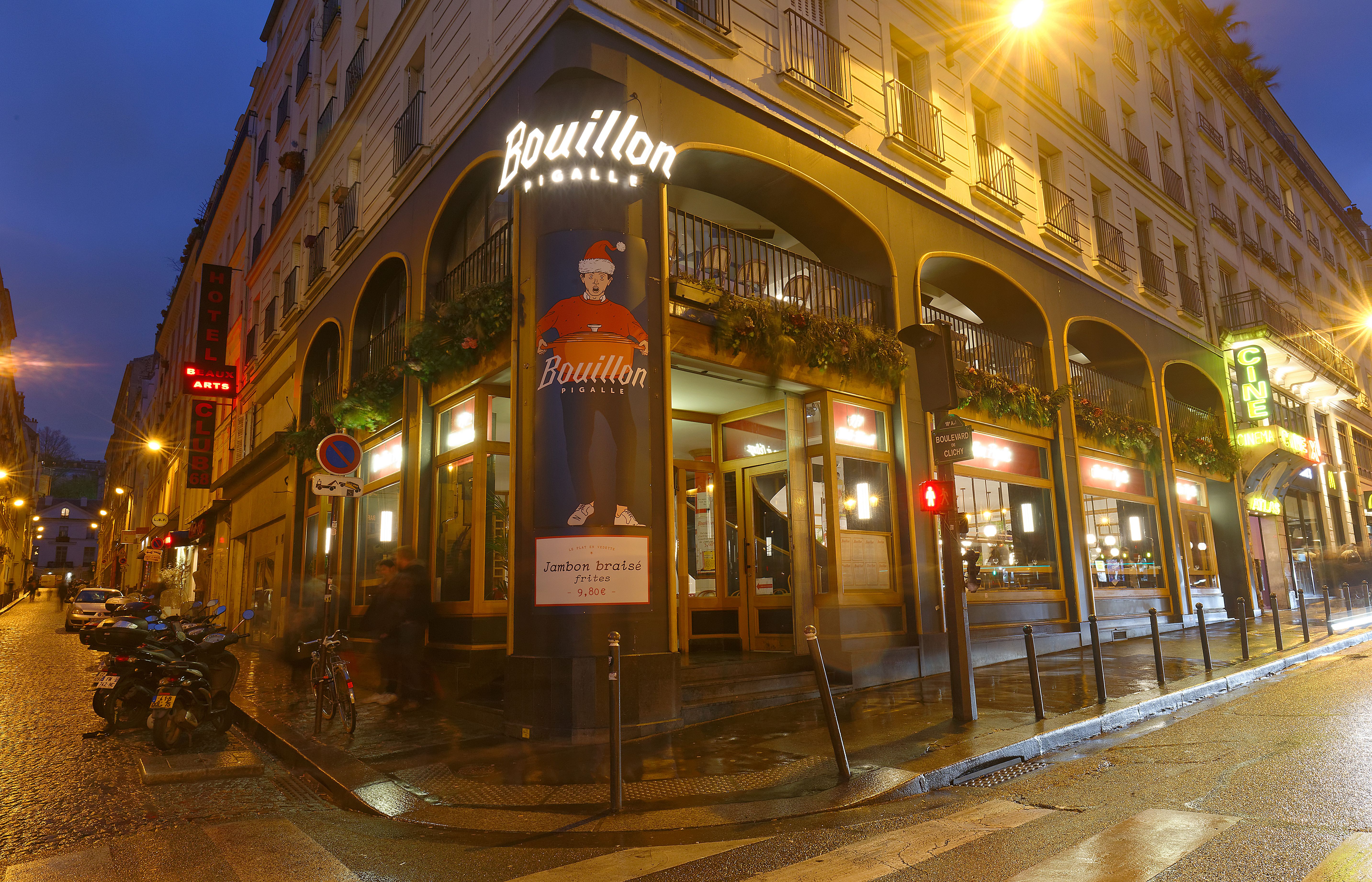 Bouillon Pigalle - best Bouillon restaurants in Paris - ratepunk