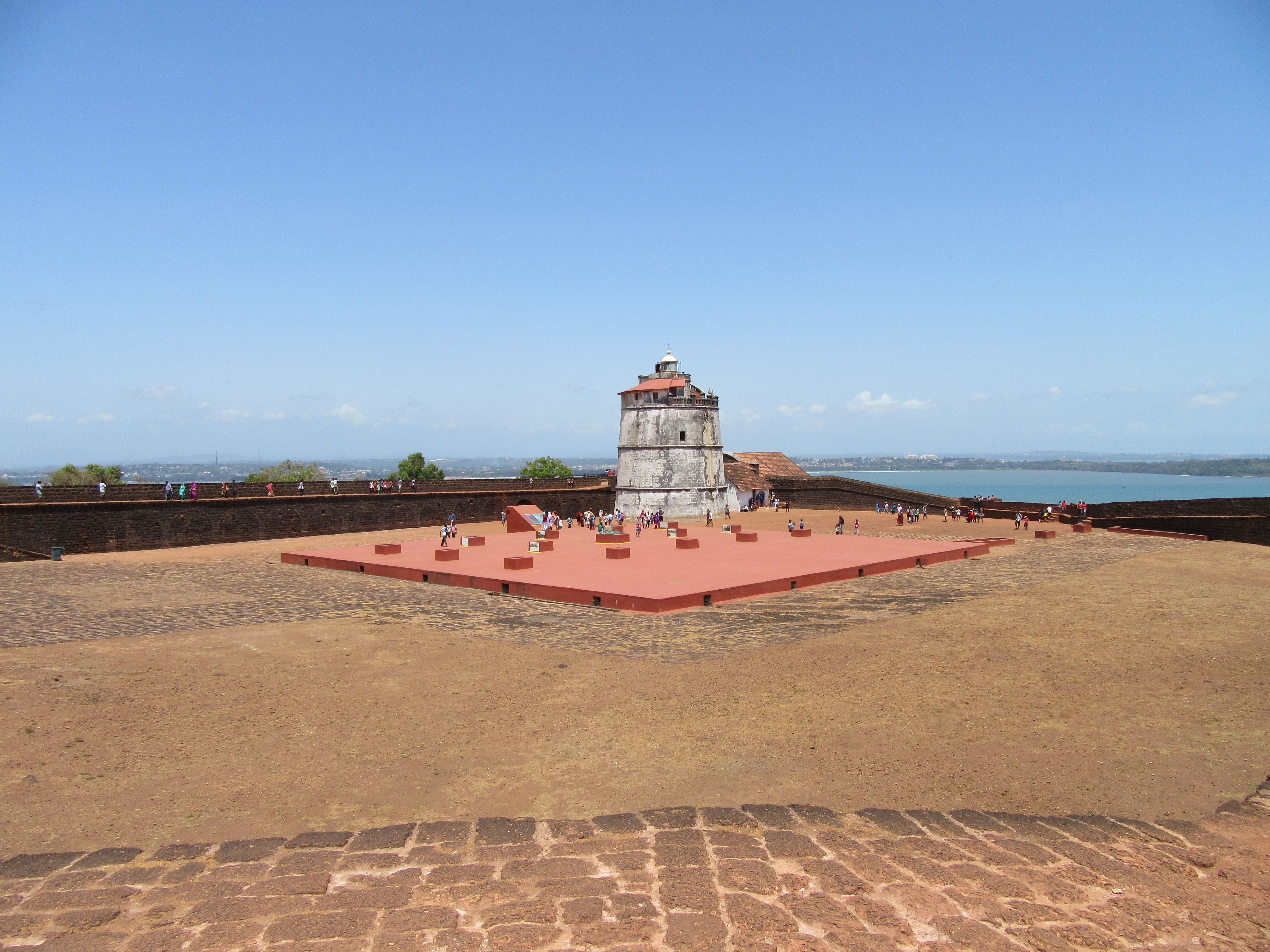 Aguada Fort - best places to visit in Gao India by ratepunk