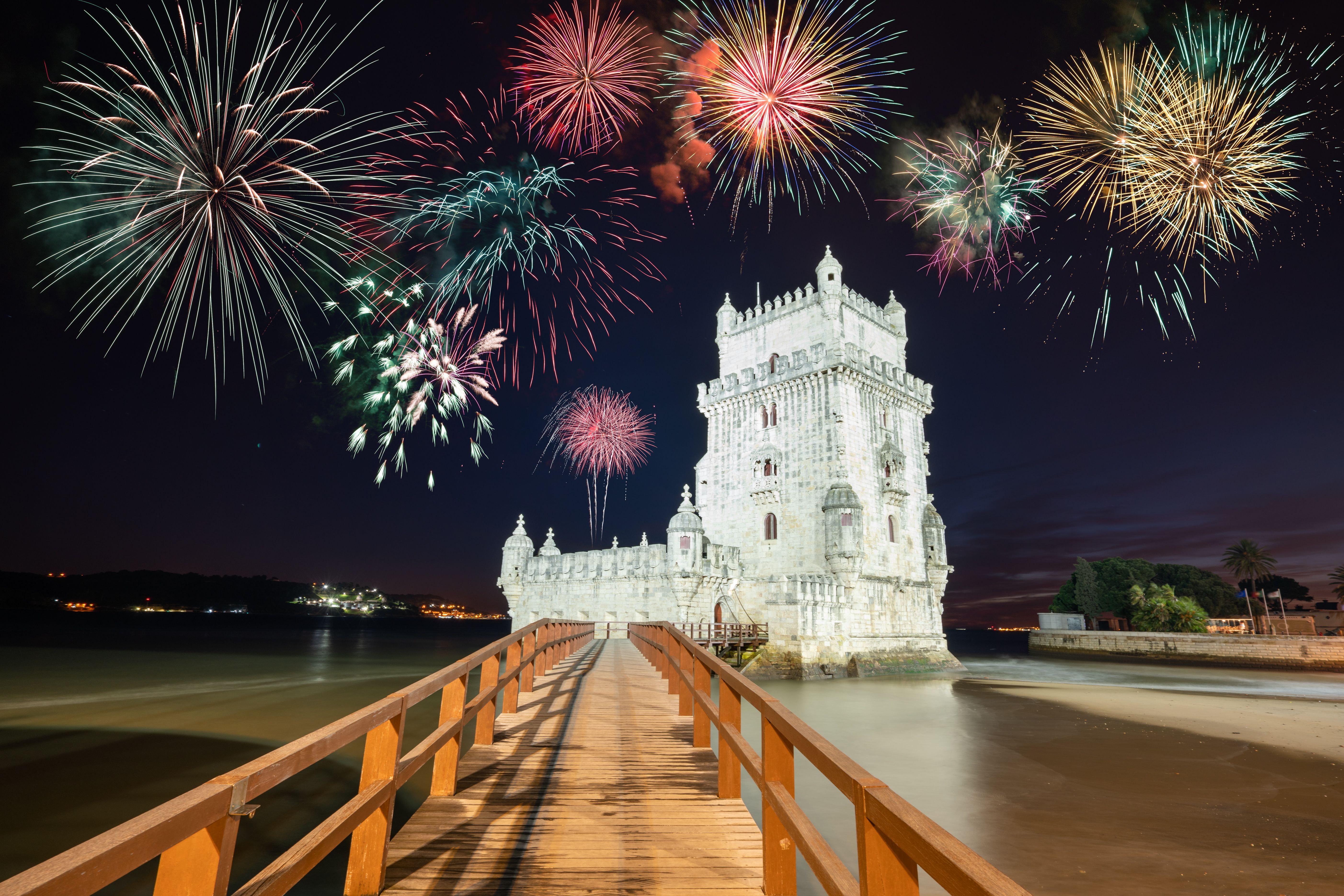 Lisbin Belem Tower, Portugal - Where to Go for New Year 2024 in Europe? ratepunk