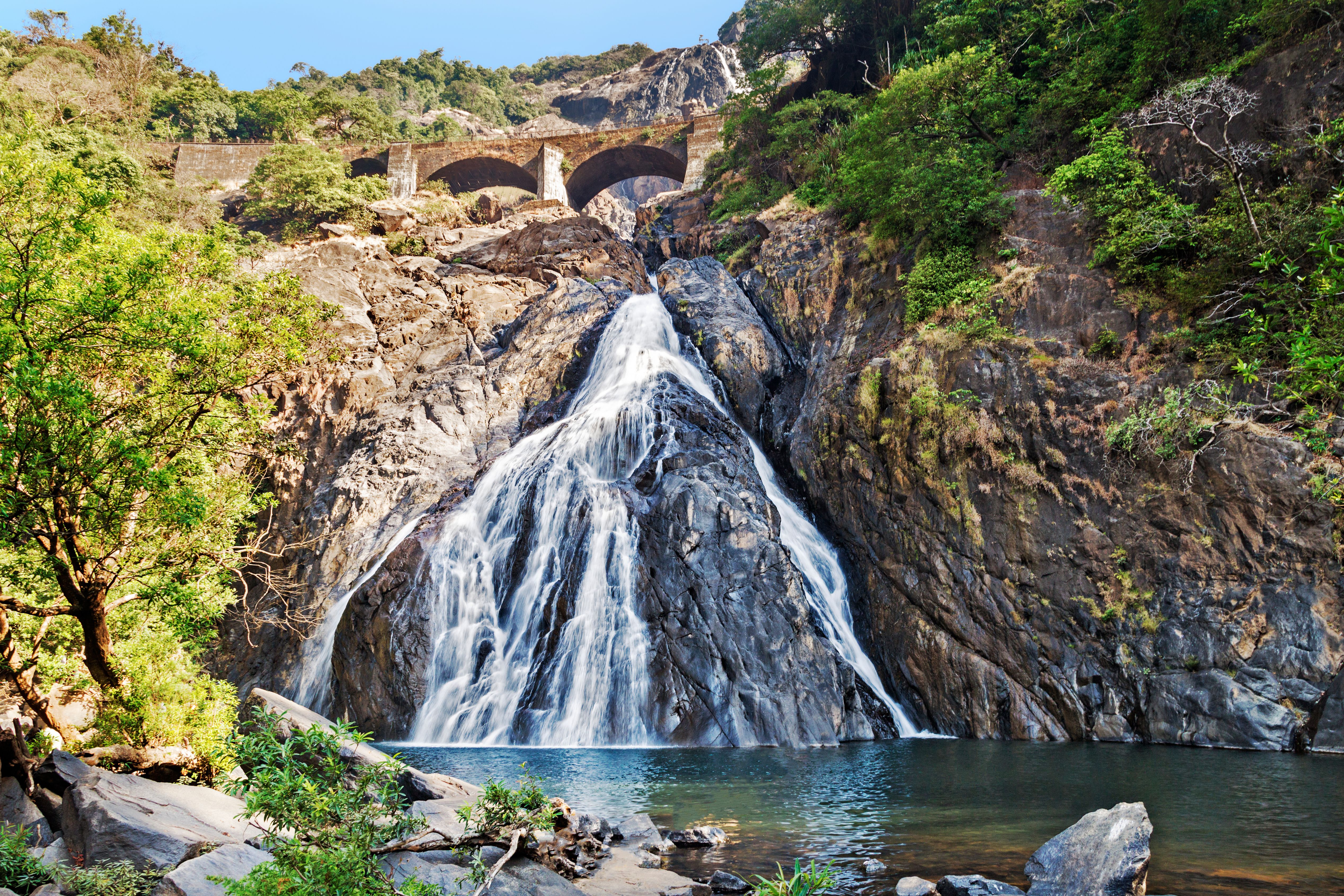 Dudhsagar Falls- best places to visit in Gao India