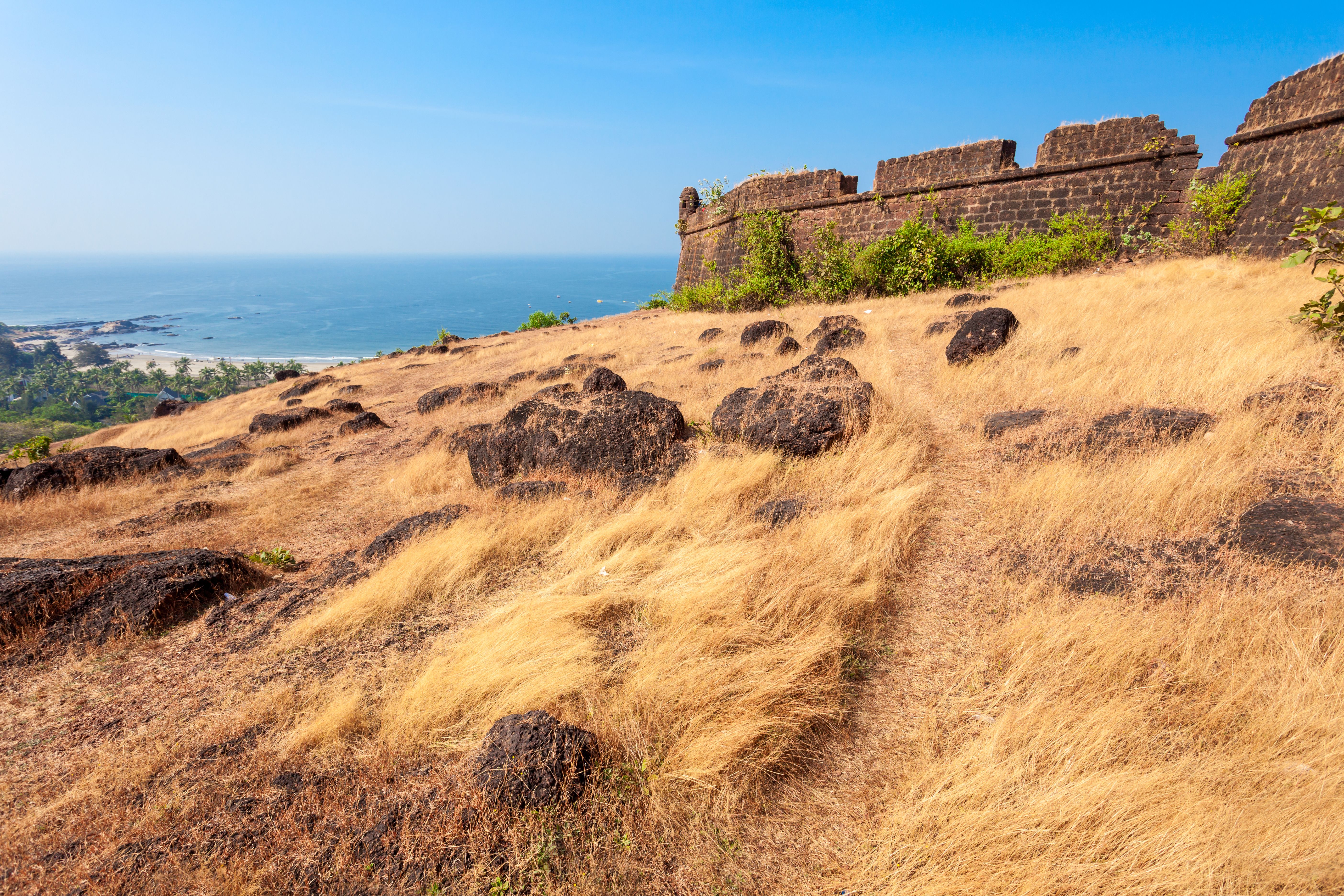 Chapora Fort  - Goa India Coastal Paradise