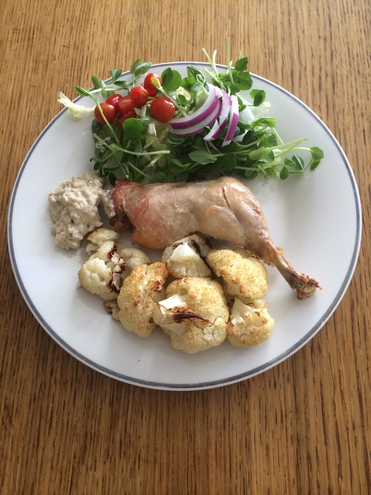 chicken cauliflower salad