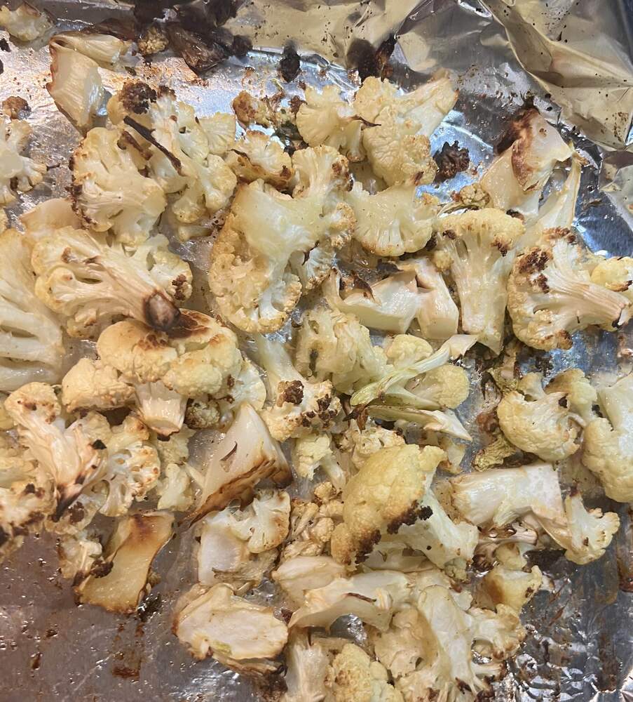 Roasted cauliflower