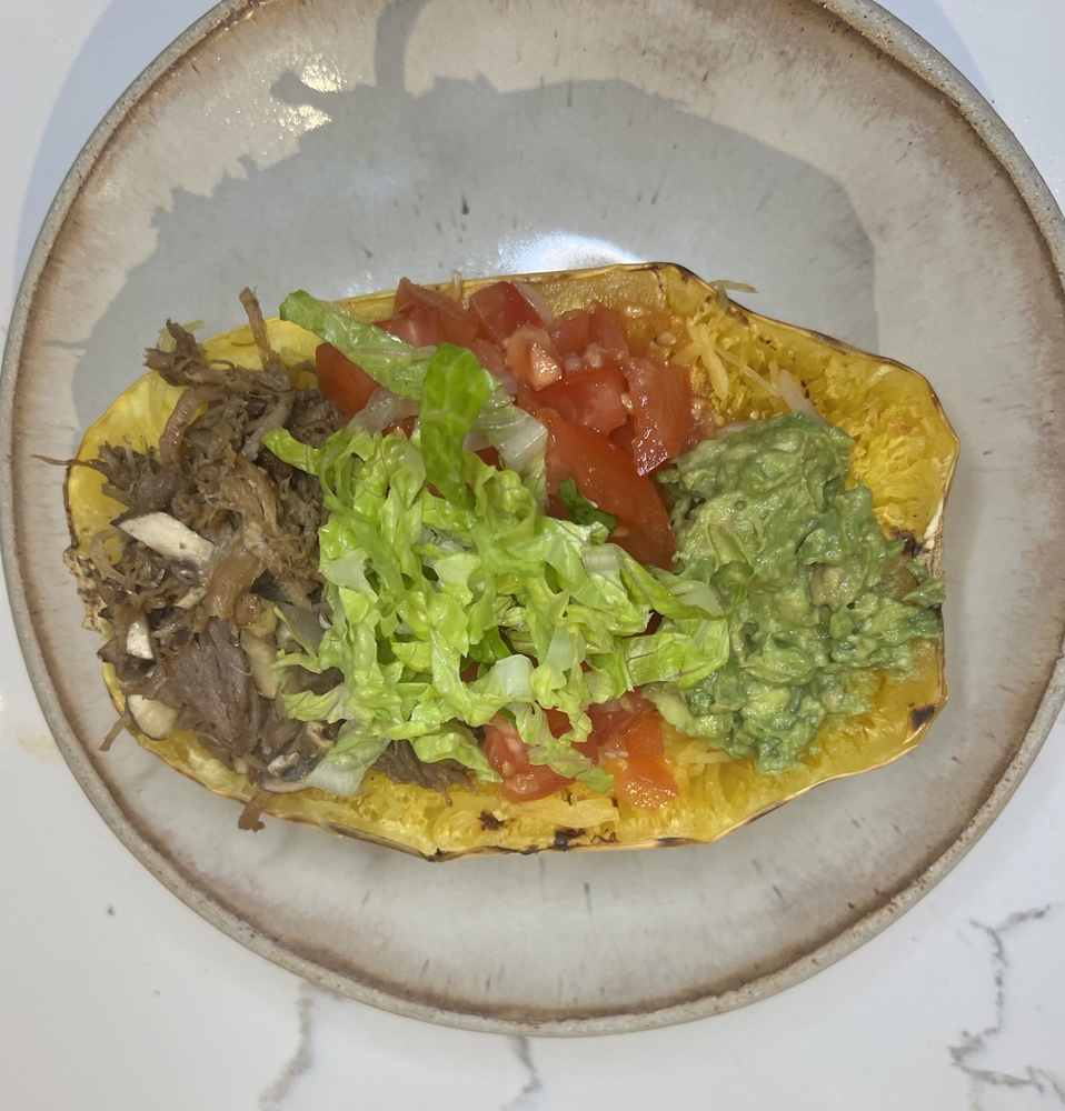 spaghetti squash bowl