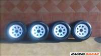 SUZUKI SAMURAI 15" ACÉLFELNI 5X139,7 ÚJ 195/80R15 GUMIVAL OLCSÓN!!!!!!!