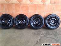 FIAT 14" LEMEZFELNI 4x98 TÉLI 165/65R14  GUMIVAL OLCSÓN!!!!!!