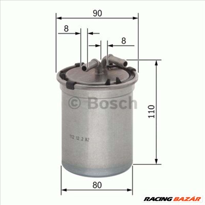 BOSCH 0450906500 Üzemanyagszűrő - SKODA, VOLKSWAGEN, SEAT, AUDI