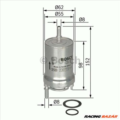 BOSCH 0450905925 Üzemanyagszűrő - SKODA, VOLKSWAGEN, AUDI, SEAT