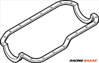 ELRING 145.190 Olajteknő tömítés - RENAULT