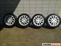 MITSUBISHI 15" ALUFELNI 4X114,3 NYÁRI 195/50R15 GUMIKKAL  OLCSÓN!!