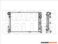 Mercedes C 2007-2011 W204 - Vízhűtő (manuális váltó)