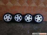 VW 14" ALUFELNI 4X100 NYÁRI 185/55R15 GUMIKKAL OLCSÓN!!!!