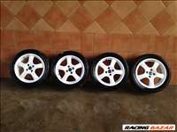 BORBET 17" ALUFELNI 4X108 SLICK  VERSENY 240/640R17 GUMIKKAL OLCSÓN!!!!!!!!!!!!