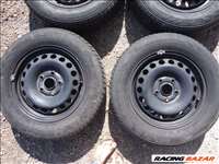 6x15 Gyári VW lemezfelni 5x112 Et47 195/65R15-ös Firestone nyárikkal (Sxx/1) 