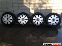  FORD 16" LEMEZFELNI 5X108 TÉLI 215/60R16 GUMIKKAL OLCSÓN!!!!!