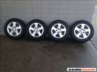 TOYOTA 15" ALUFELNI 5X14,3 TÉLI 195/65R15 GUMIVAL OLCSÓN!!!!