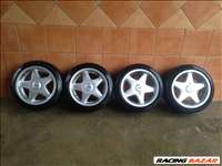 TUNNING 15" ALUFELNI 4X100 NYÁRI 195/45R15 GUMIVAL OLCSÓN!!!!