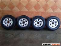 TOYOTA HILUX 16" LEMEZFELNI 6X139 TEREP 225/75R16 GUMIKKAL OLCSÓN!!!