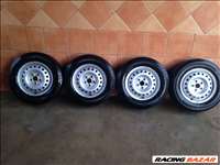 VW TRANSPORTER 15" LEMEZFELNI 5X112 NYÁRI 195/70R15C GUMIKKAL OLCSÓN!!!!