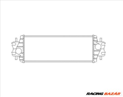 NRF 30875 Intercooler - OPEL, RENAULT, VAUXHALL, NISSAN