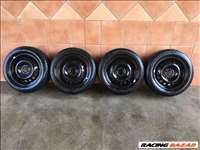 RENAULT MODUS 15" LEMEZFELNI 4X100 TÉLI 185/60R15 GUMIVAL OLCSÓN!!!!