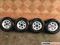 TEREPJÁRÓ 15" ALUFELNI 6X139,7 NÉGYÉVSZAKOS 235/75R15 GUMIVAL OLCSÓN!!!