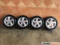  PEUGEOT 206 16" ALUFELNI 4X108 NYÁRI 195/55R15 GUMIKKAL OLCSÓN!!!!!