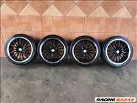  TUNNING 17" ALUFELNI 4X100 NYÁRI 215/40R17 GUMIVAL OLCSÓN!!!!