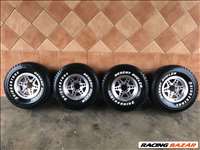  TOYOTA LANDCRUISER 15" ALUFELNI 6X139,7 NÉGYÉVSZAKOS 31X10,5R15 GUMIVAL OLCSÓN!!!