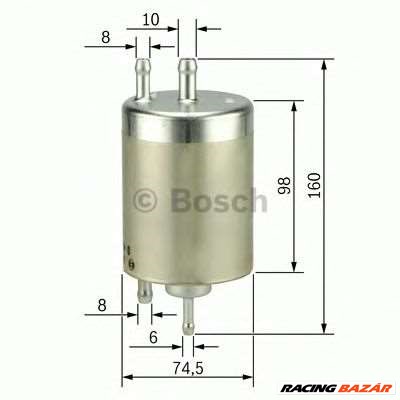 BOSCH 0 450 915 003 - Üzemanyagszűrő CHRYSLER MAYBACH MERCEDES-BENZ PUCH