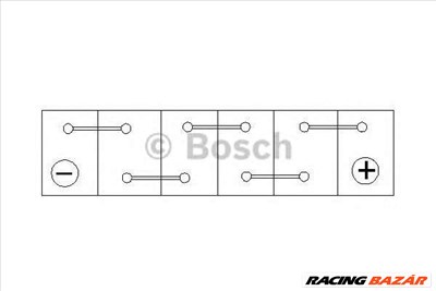 BOSCH 0 092 S30 120 - Indító akkumulátor AVIA CHRYSLER MASERATI OPEL VAUXHALL VOLVO