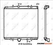NRF 58313 Hűtőradiátor