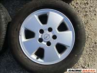  Opel Astra G/ Vectra B gyári alufelni 5x110 6Jx15 Et49, rajta 195/60 Goodyear nyári gumi 