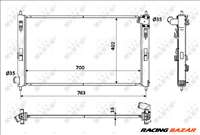 NRF 53906 Hűtőradiátor