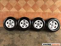 JEEP 15" LEMEZFELNI 5X114,3 NÉGYÉVSZAKOS 215/75R15 GUMIVAL OLCSÓN!!!!