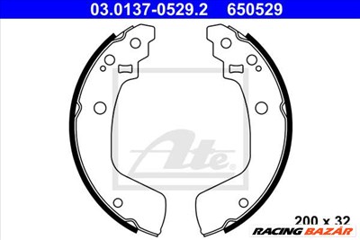 ATE 03.0137-0529.2 - fékpofakészlet SUZUKI