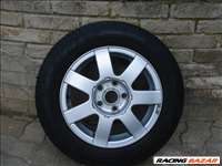 VW Passat ÚJ Alukerék 5X112 2db 7JX15H2 ET 45 3B0601025A Gumi 205/60 R15 ÚJ Dunlop SP Sport 