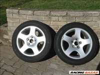 Audi A6 16-os Alukerék Új 5X112 Felni 7JX16 H2 ET 45 8D0601025C Gumi Dunlop Sport 205/55/16 DOT 129